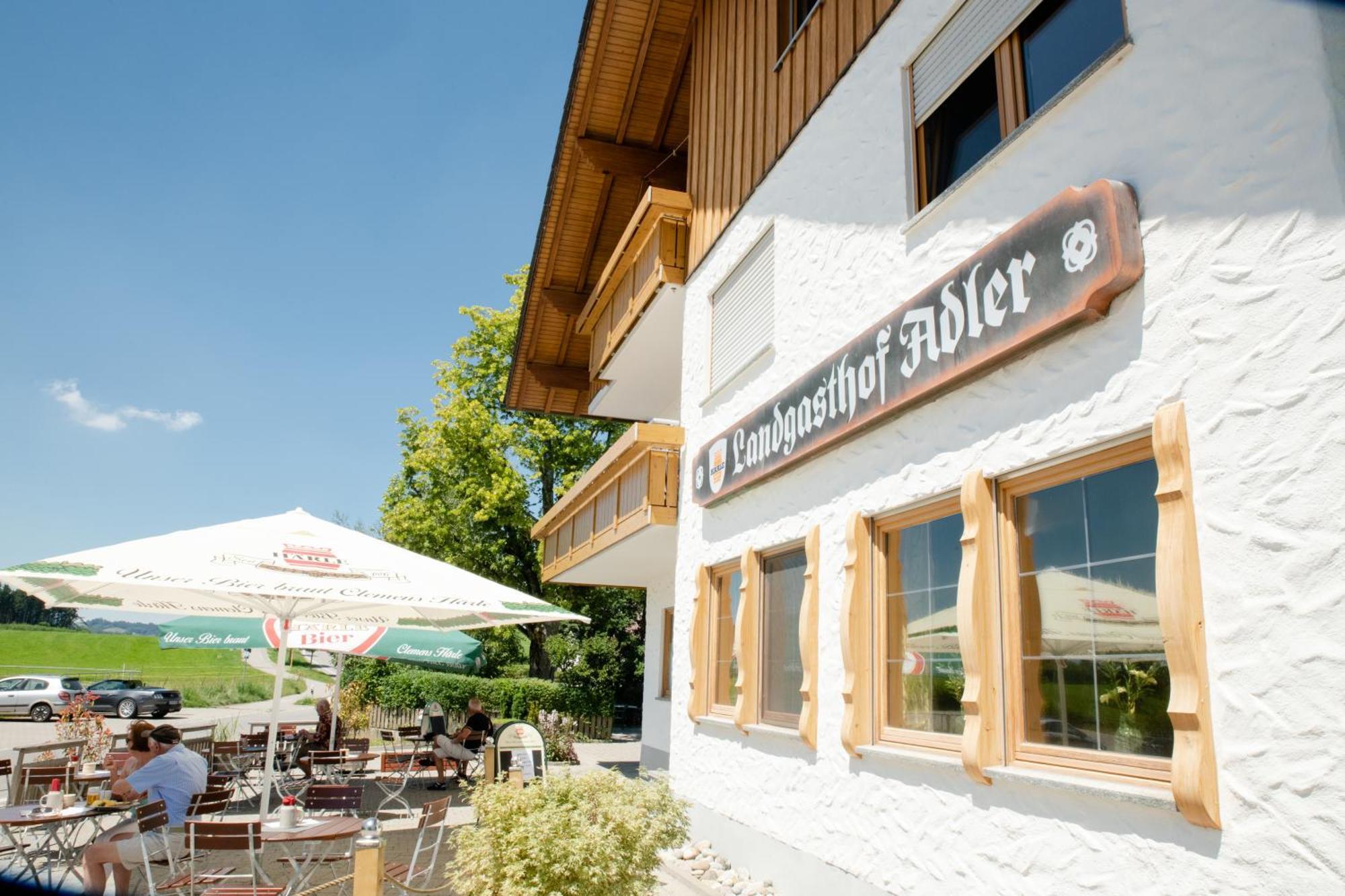 ホテル Landgasthof Adler Amtzell エクステリア 写真